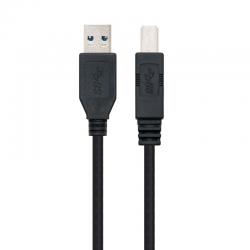 Nanocable Cable USB 3.0, impresora A/M-B/M, 2m 2