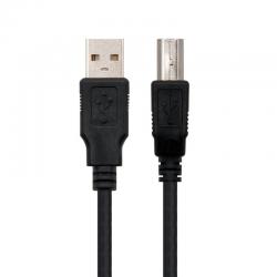 Nanocable Cable USB 2.0 Impresora Tipo A/M-B/M 1 M 2