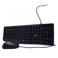 Ewent EW3006 kit teclado+ raton escrit. silenciosa 2