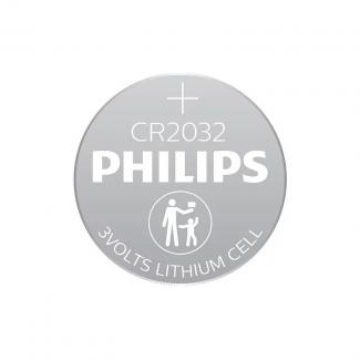 Philips Pila Boton Litio CR2032 3v Blister*5 2