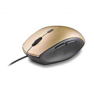 NGS WIRED ERGO SILENT MOUSE + USB TYPE C ADAP GOLD 2