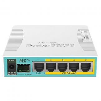MikroTik RB960PGS hEX PoE Router 5xGB 1xSFP L4 2