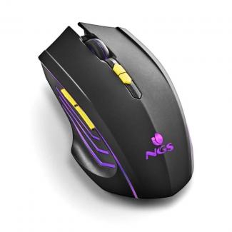 NGS RATON GAMING INALAMBRICO CON LUCES LED 2