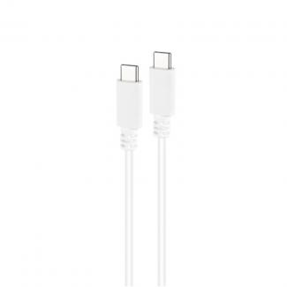 Nanocable Cable USB2.0 3A USB-C/M-M 1 M Blanco 2