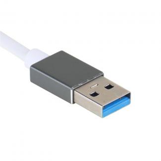 iggual Hub USB-A 3 puertos USB 3.0 + RJ45 Gigabit 2