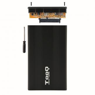 TooQ TQE-2510B caja HD 2.5" SATA USB 2.0 Negra 2