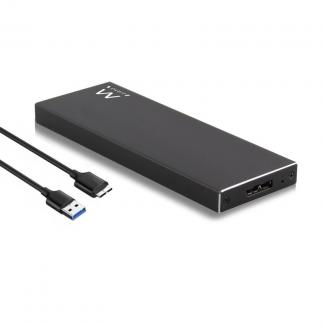 Ewent EW7023 Caja externa SSD M2 USB 3.1 Aluminio 2