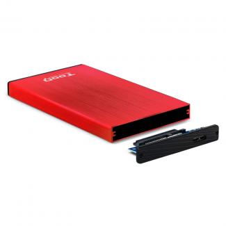 Tooq TQE-2527R Caja HDD 2.5" USB 3.1 Gen1/USB 3.0 2