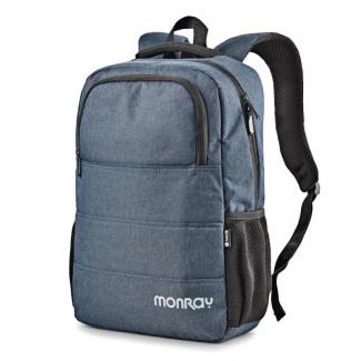 MONRAY Mochila  SACKSCHARTER 15,6" Azul jaspeado 2