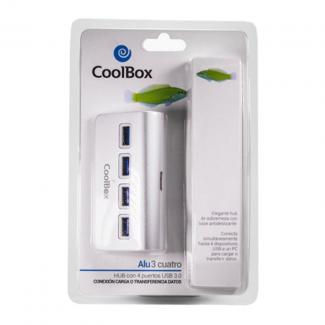 Coolbox HUB ALU-3 4 PUERTOS USB3.0 2