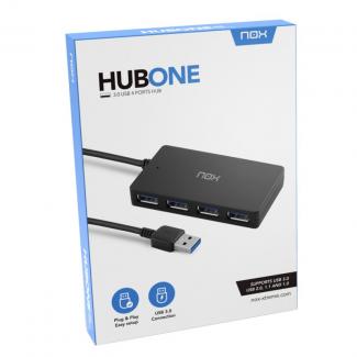 NOX hub de 4 puertos usb 3.0 2