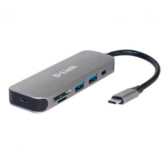 D-Link DUB-2325 5-in-1 USB-C Hub Card Reader 2