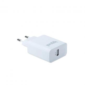 iggual Cargador de pared 1xUSB 5V/2.4A (12W) 2