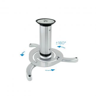 Tooq PJ1010TN-S Soporte Proyector Techo Plata 2