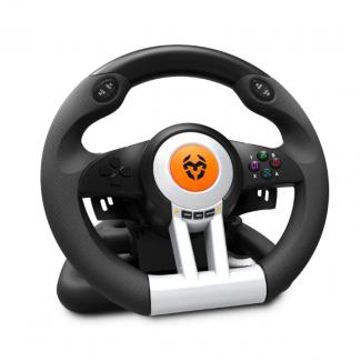 Krom Juego de Volante y pedales K-Wheel Multip. 2