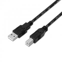 Aisens Cable USB 2.0 impresora tipo A/M-B/M 3.0m