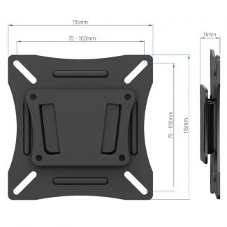 iggual SPTV07 Soporte TV 13-27" 30Kg pared Fijo 2