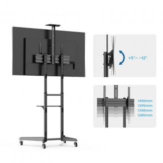 EWENT EW1539 Soporte suelo con ruedas tv 37" a 70" 2