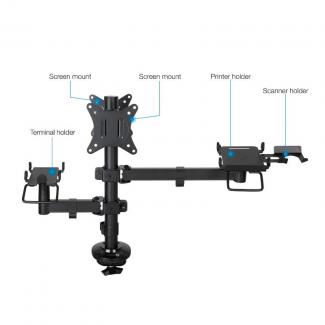 Tooq Soporte Mesa TPV/Impresora/Terminal/Lector 2