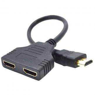 Gembird Cable Adaptador HDMI(M) a 2xHDMI(H) 0.2Mts 2