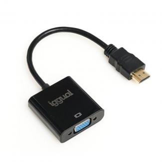 iggual Adaptador HDMI a VGA + audio (3.5 mm) 2