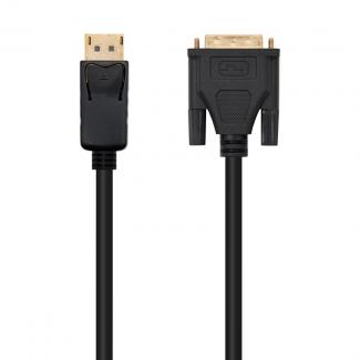 Nanocable Cable Conversor DP a DVI 1 M Negro 2