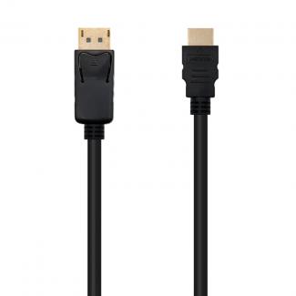 Nanocable Cable Conversor DP a HDMI 1,5 M Negro 2