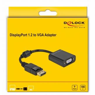 Delock Adaptador Displayport 1.2 macho a VGA15 pin 2