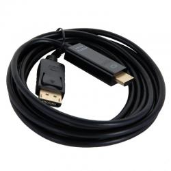 iggual Cable DisplayPort (M) a HDMI (M) 4K 2metros