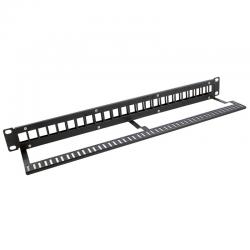 Monolyth Patch Panel 24 Puertos 19" UTP Keystone