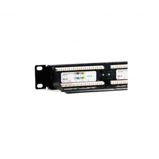 2LAN Patch Panel 19" CAT6 24 Puertos UTP 2