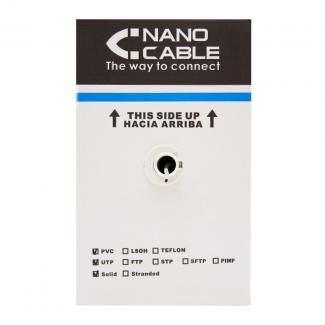 Nanocable Bobina  RJ45 CAT5E UTP Flexible 305Mts 2