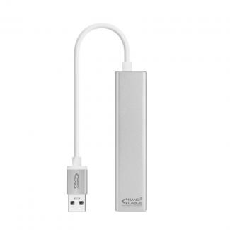 Nanocable Conversor USB 3.0 Ethernet + 3xUSB 3.0 2