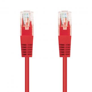 Nanocable Cable Red Cruzado Cat.5e UTP Rojo 1 m 2