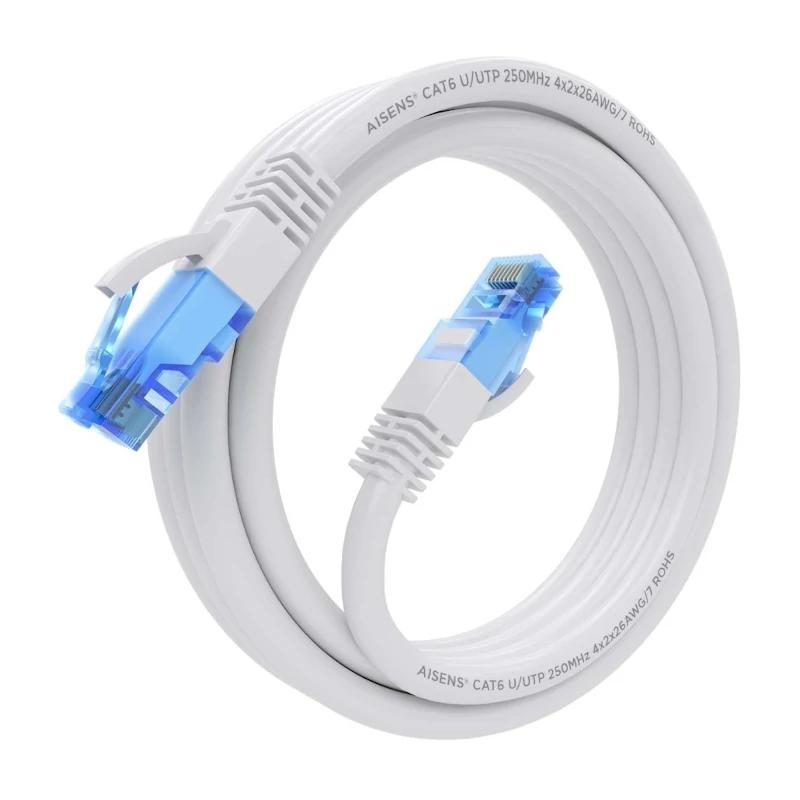 Aisens  Cable  RJ45 CAT.6 UTP AWG26 CCA Blanco 2.0