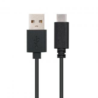 Nanocable Cable USB 2.0 3A Tipo USB-C/M-A/M 1 M 2