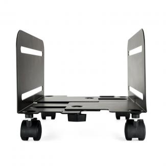 TooQ Soporte para CPU de SUELO con ruedas negro 2