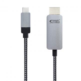 Nanocable Cable Conversor USB-C/M a HDMI/M 1.8 M 2