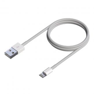 Aisens Cable Lightning-M a USB-A 2.0-M blanco 0.5m 2