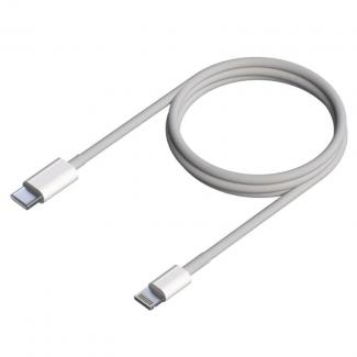 Aisens Cable Lightning-M a USB-C 2.0-M blanco 0.5m 2