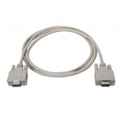 Aisens Cable Serie RS232 DB9/M-DB9/H Beige 1.8M