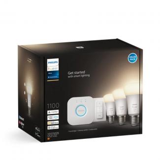 PHILIPS Kit 3 bombillas inteligentes E27+regulador 2