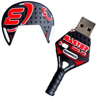 TECH ONE TECH Raqueta padel roja 32 Gb USB 2.0 2