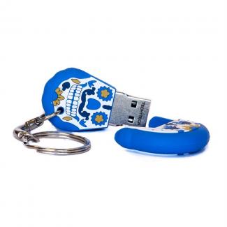 TECH ONE TECH Calavera Blue Monday 32 Gb USB 2.0 2