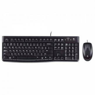 Logitech MK120 Teclado + Ratón óptico 1000dpi USB 2