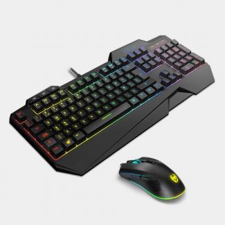 Krom Pack Teclado Semimecanico y Raton Krusher SP 2