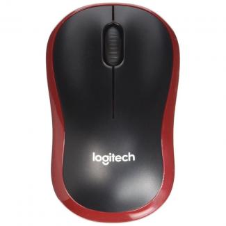 Logitech Ratón Inalámbrico M185 Rojo 2