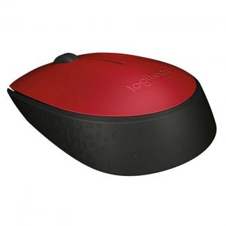 Logitech M171 Ratón Inalámbrico 1000 dpi Neg/Rojo 2