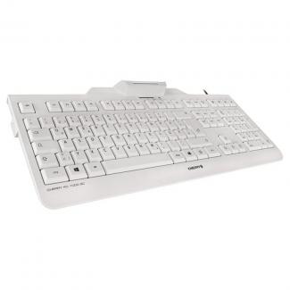 Cherry Teclado+Lector Chip Integrado (DNIe) Blanco 2