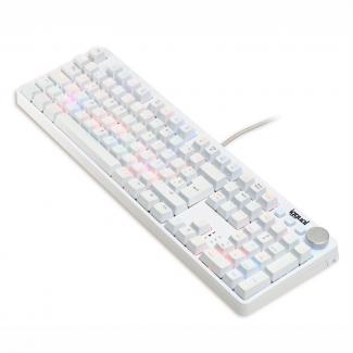 iggual Teclado gaming mecánico PEARL RGB blanco 2